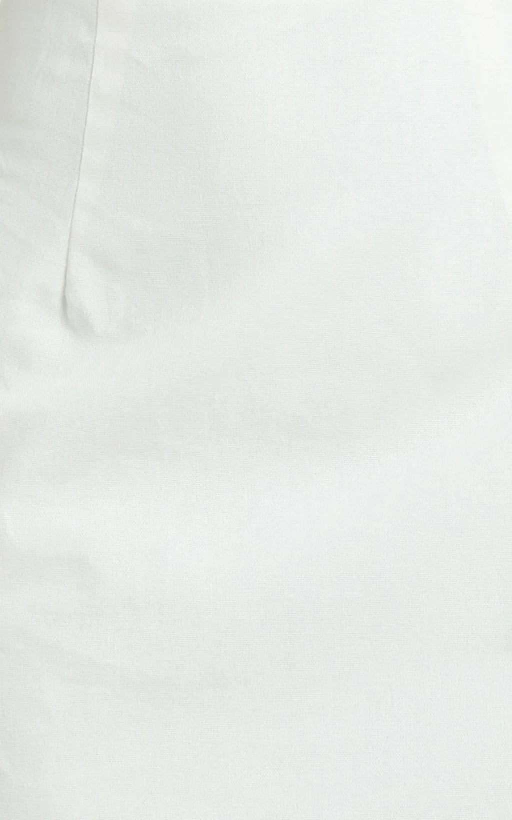 Mindy Mini Skirt - Linen Look A Line Side Split Skirt in White